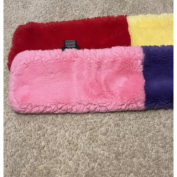 Lazy Oaf Cloud Women’s Scarf. Oversize Multicolor Statement Winter Warm Style - Picture 12 of 15